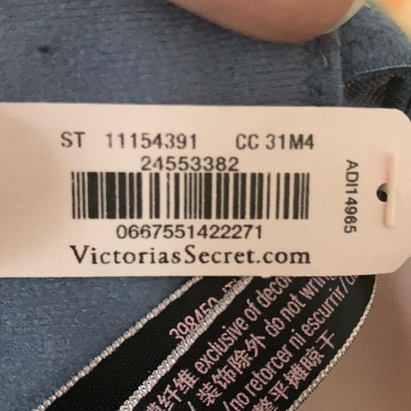 Victoria’s Secret, Blue Lace Push-Up Bra - Picture 7 of 7